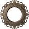 Ekena Millwork Orrington Ceiling Medallion (Canopies up to 6 5/8"), 13 1/4"OD x 6 5/8"ID x 1 1/8"P, Warm Silver CM13ORWSS - alternate 1